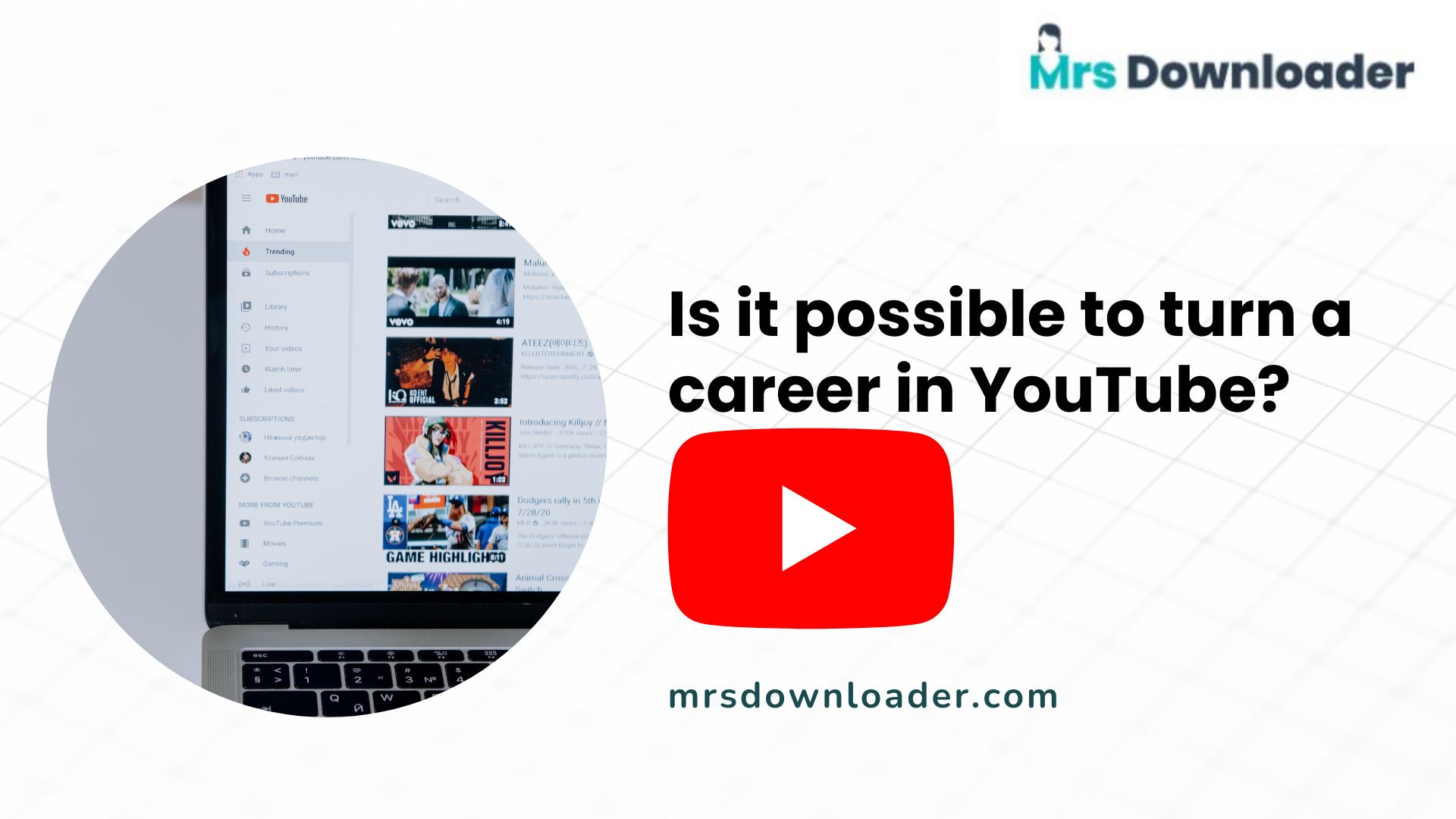 Is it possible to turn a career in YouTube into a lucrative, sustainable of income?