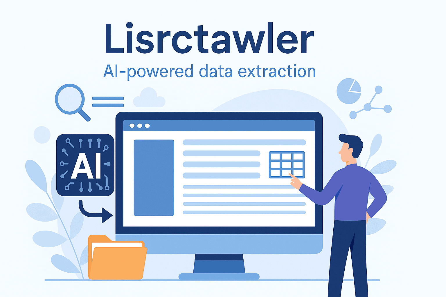 Lisrctawler: Smart AI Crawler and Data Automation Tool
