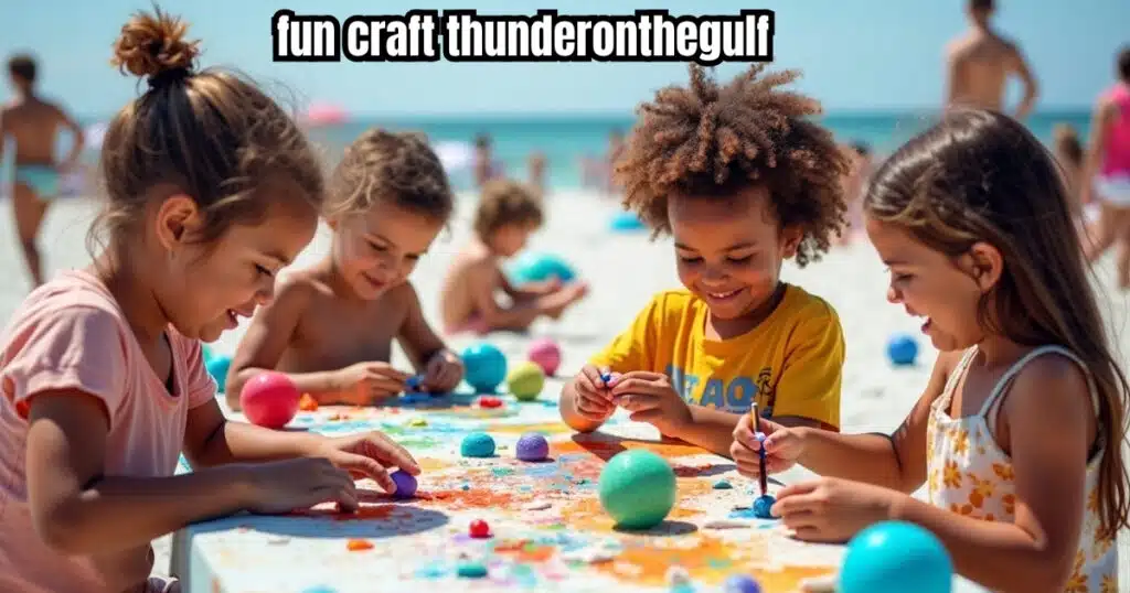 Unleash Creativity at Fun Craft ThunderOnTheGulf