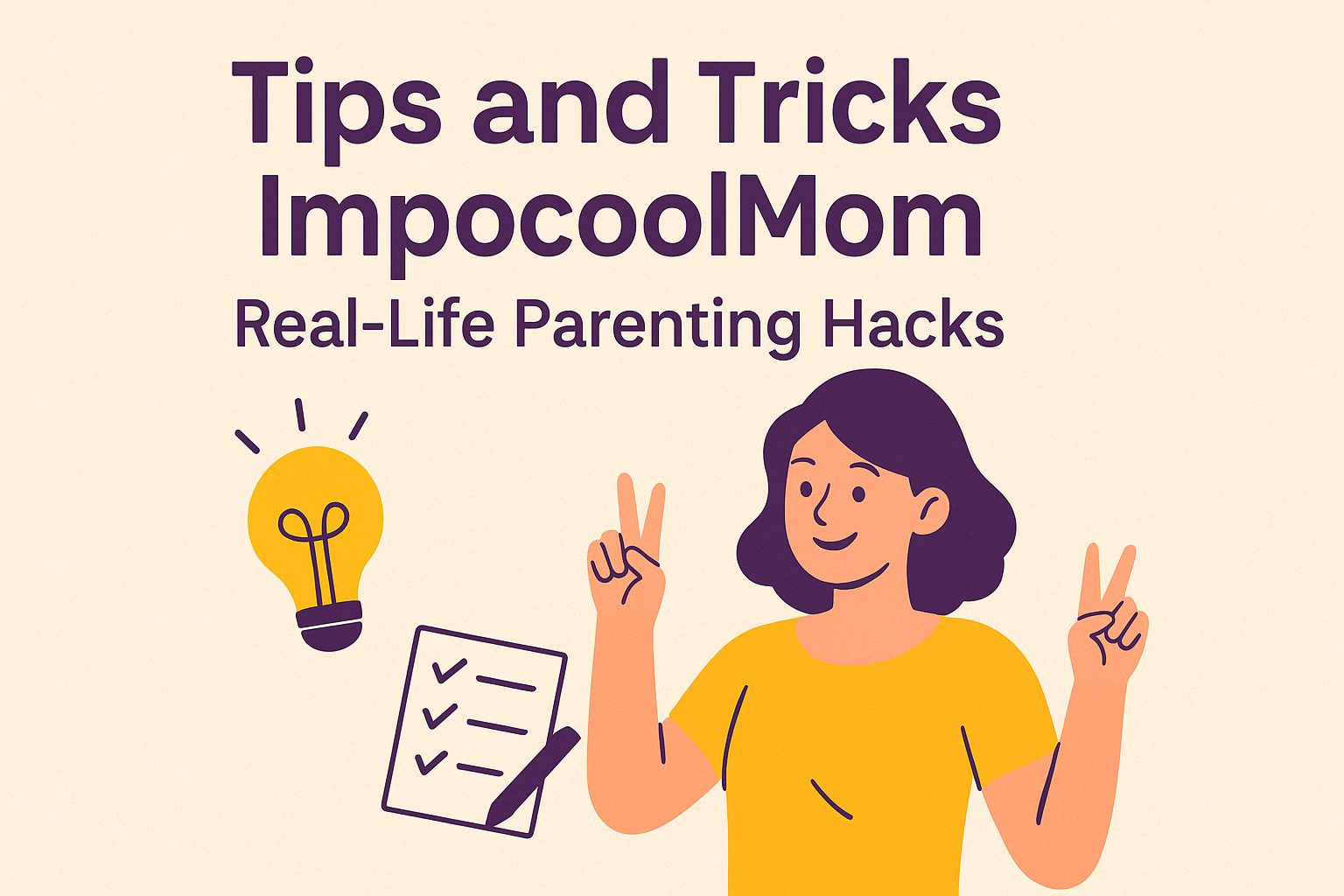 Be the Modern “ImpoCoolMom”: Smart Tips & Tricks