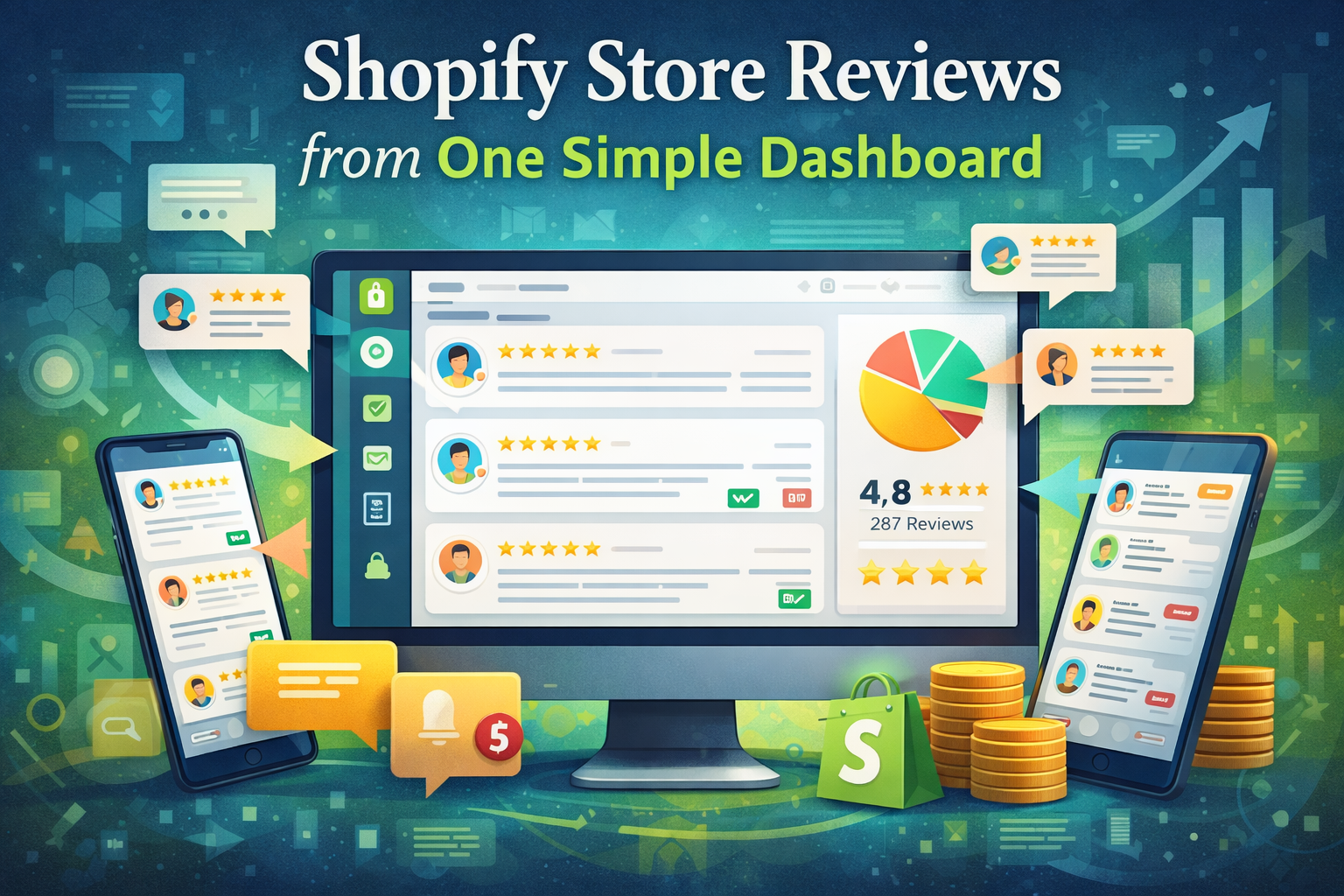 Manage All Your Shopify Store Reviews from One Simple Dashboard