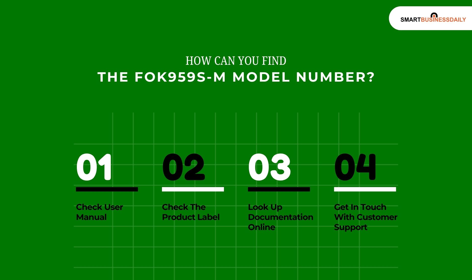 Find FOK959S-M Model Number Easily & Quickly