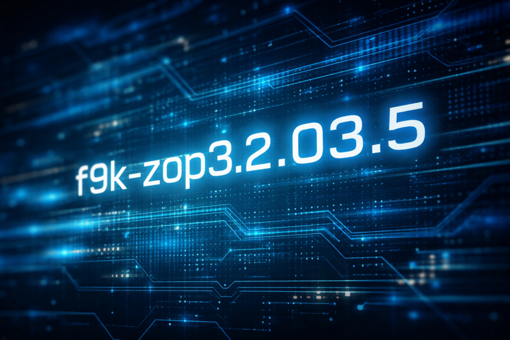 Unlocking f9k-zop3.2.03.5: Features & Benefits