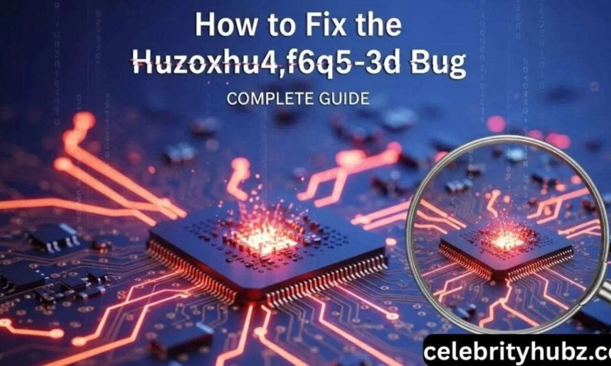 Fix Huzoxhu4.f6q5-3d Bug: Causes, Solutions & Tips