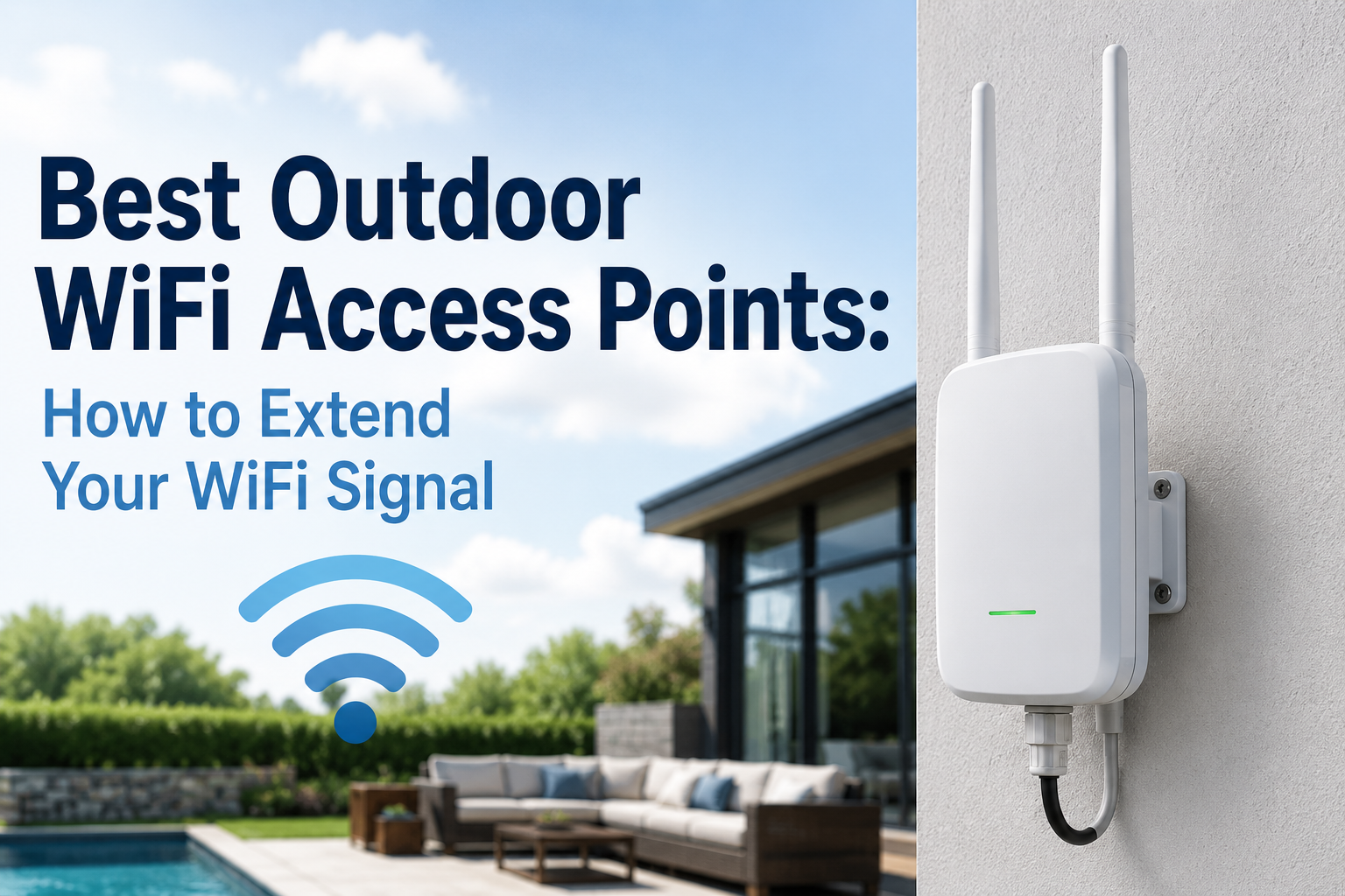 Best Outdoor WiFi Access Points: How to Extend Your WiFi Signal 