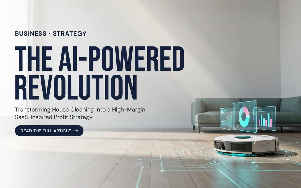 The AI-Powered Revolution: Transforming House Cleaning into a High-Margin SaaS-Inspired Profit Strategy