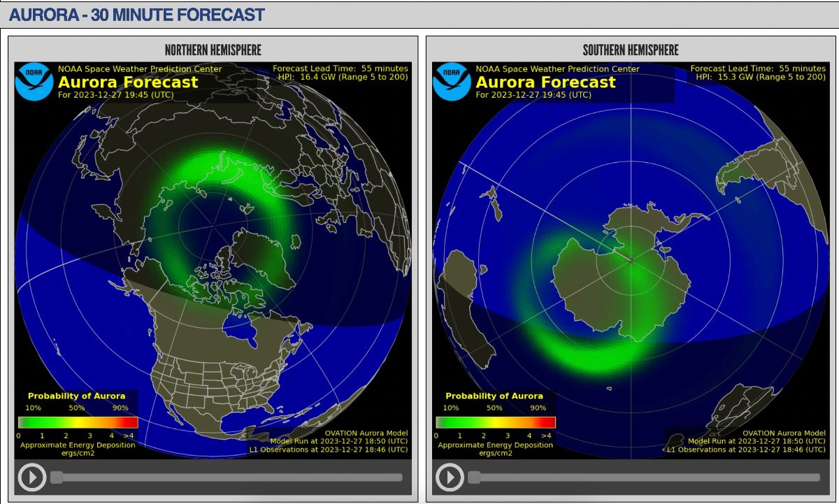 Northern Lights 30 Minute Forecast Guide & Tips Today