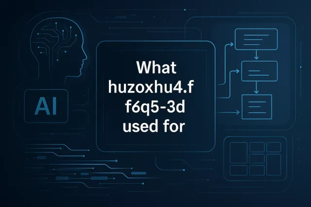 What About Huzoxhu4.f6q5-3d? A User Guide and Overview!