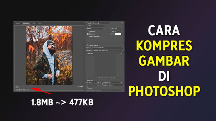 Cara kompres foto agar file lebih ringan saat dibagikan online